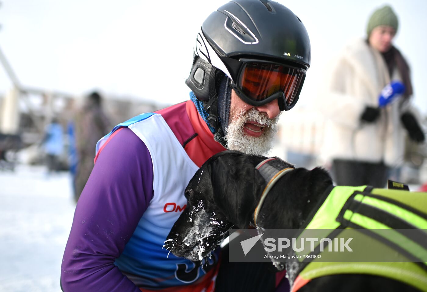 Russia Sled Dog Racing Tournament