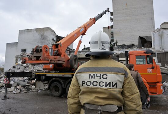 Russia Ukraine Military Operation Shelling