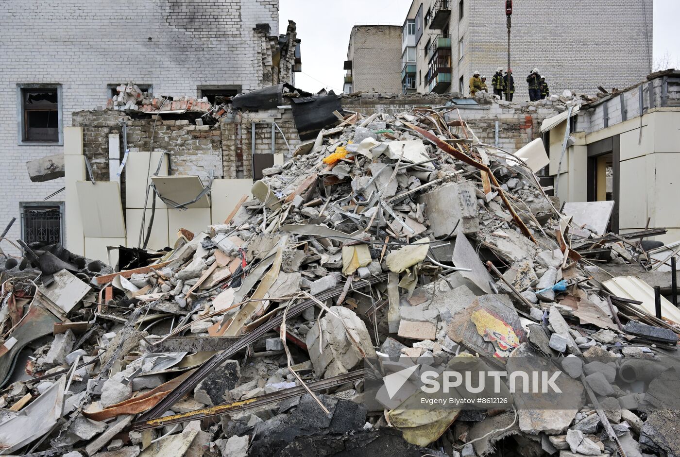 Russia Ukraine Military Operation Shelling