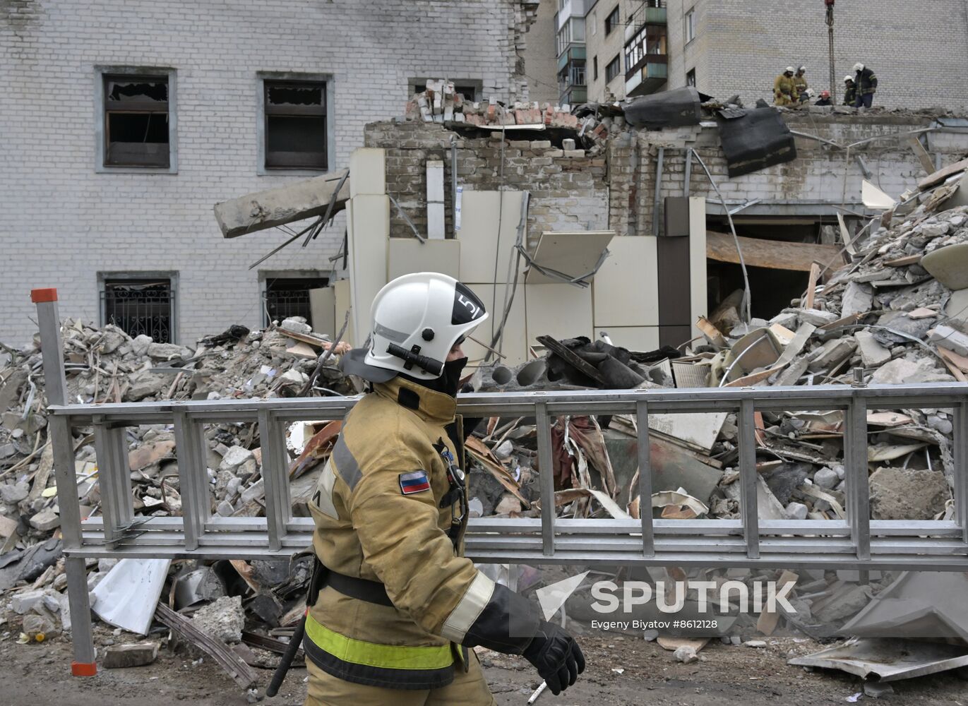 Russia Ukraine Military Operation Shelling