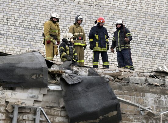 Russia Ukraine Military Operation Shelling