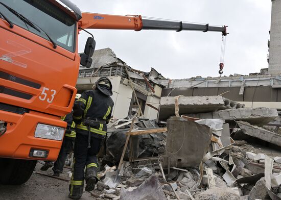 Russia Ukraine Military Operation Shelling