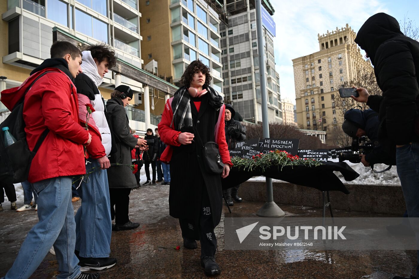 Russia Ukraine Military Operation Shelling Memorial