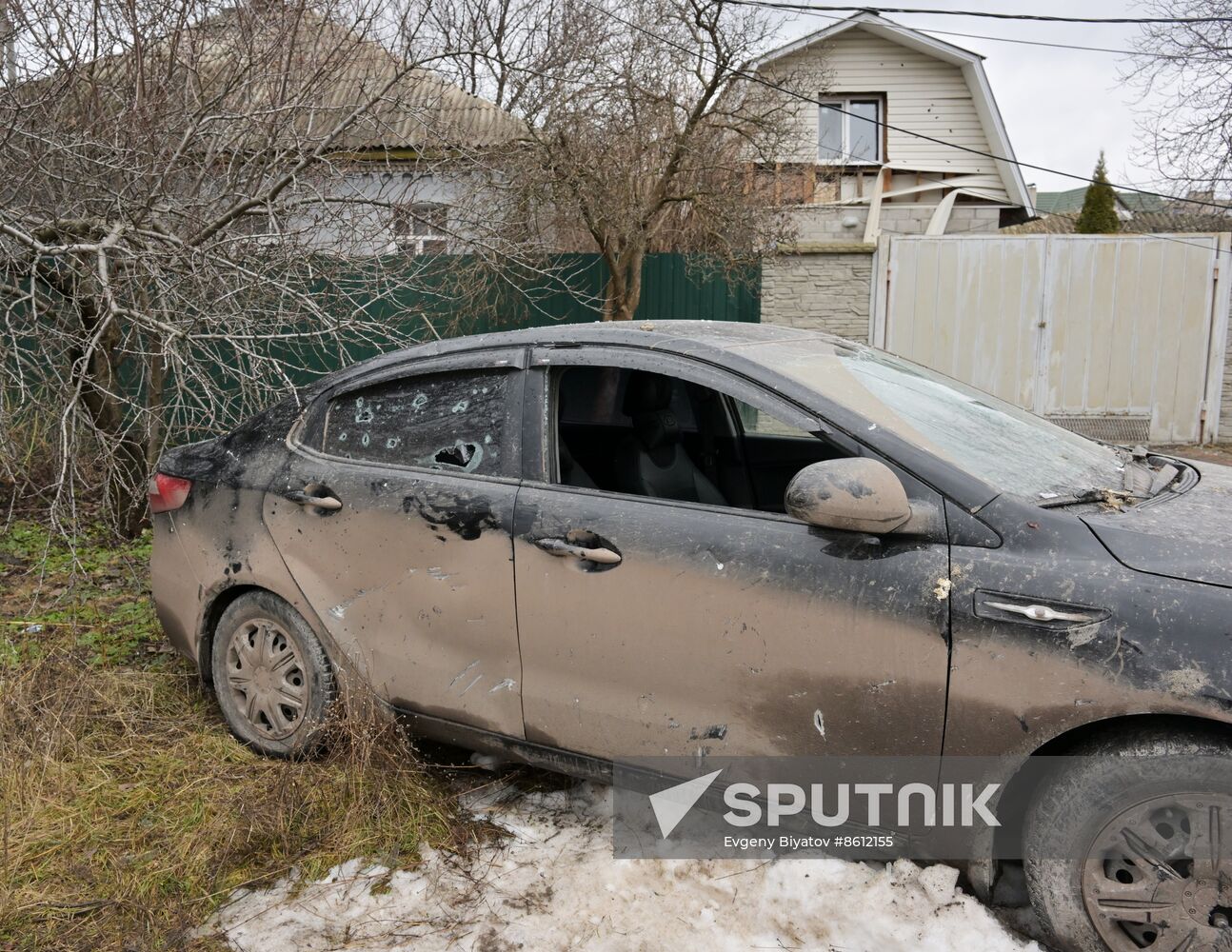 Russia Ukraine Military Operation Shelling