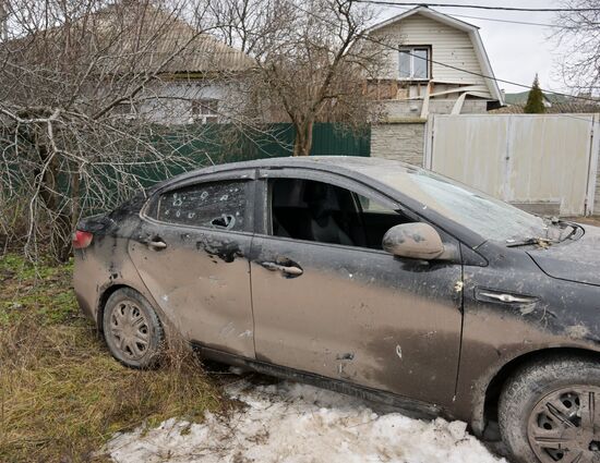 Russia Ukraine Military Operation Shelling