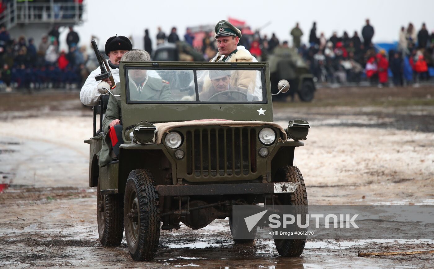 Russia WWII Stalingrad Battle Re-enactment