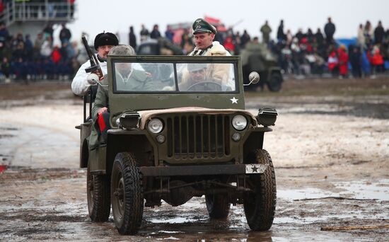 Russia WWII Stalingrad Battle Re-enactment