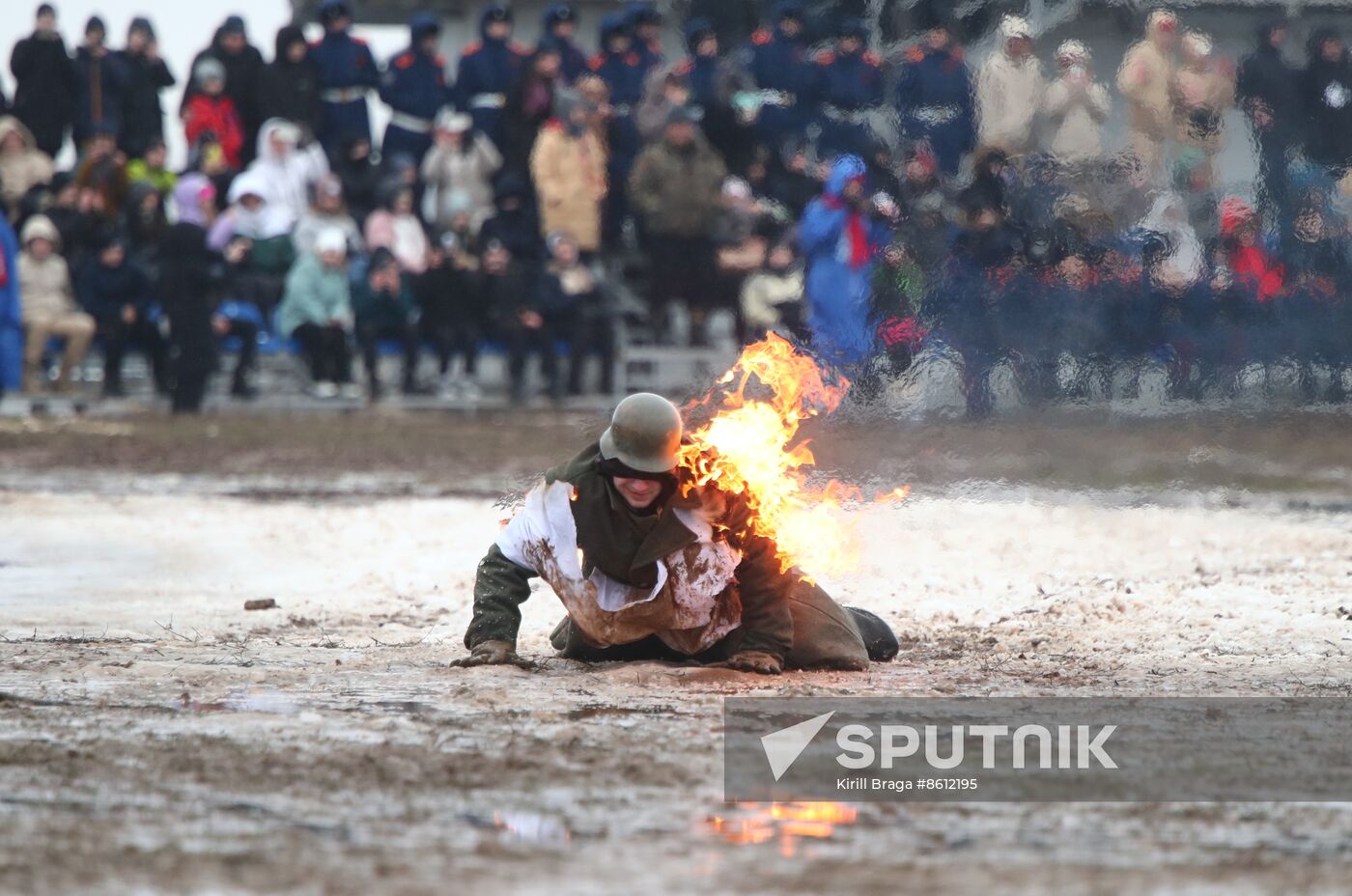 Russia WWII Stalingrad Battle Re-enactment
