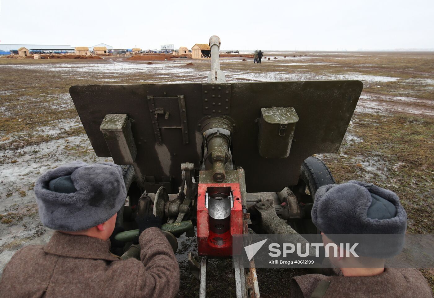 Russia WWII Stalingrad Battle Re-enactment