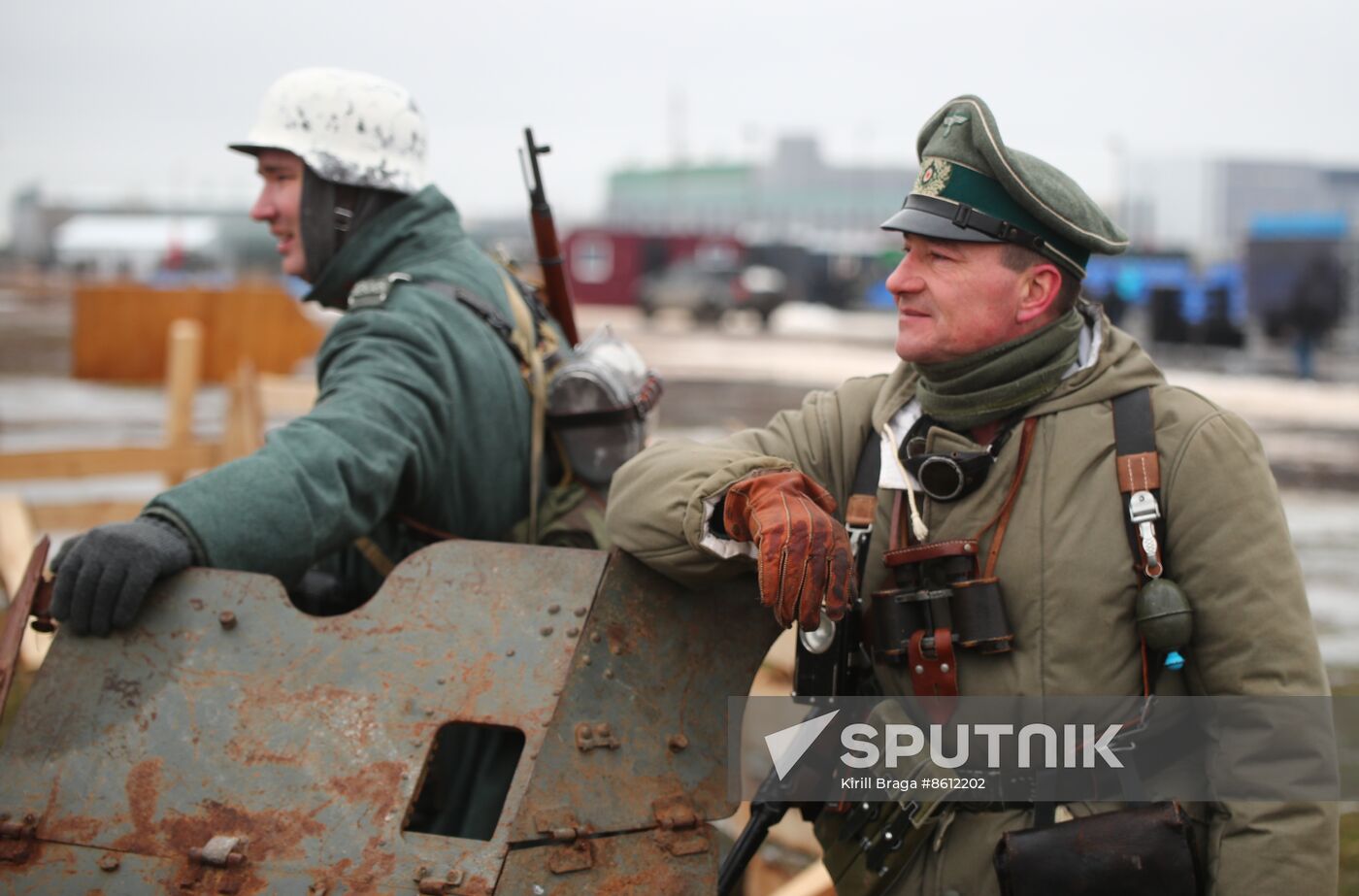 Russia WWII Stalingrad Battle Re-enactment