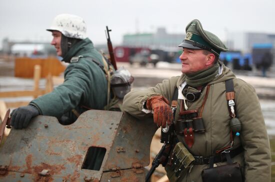 Russia WWII Stalingrad Battle Re-enactment