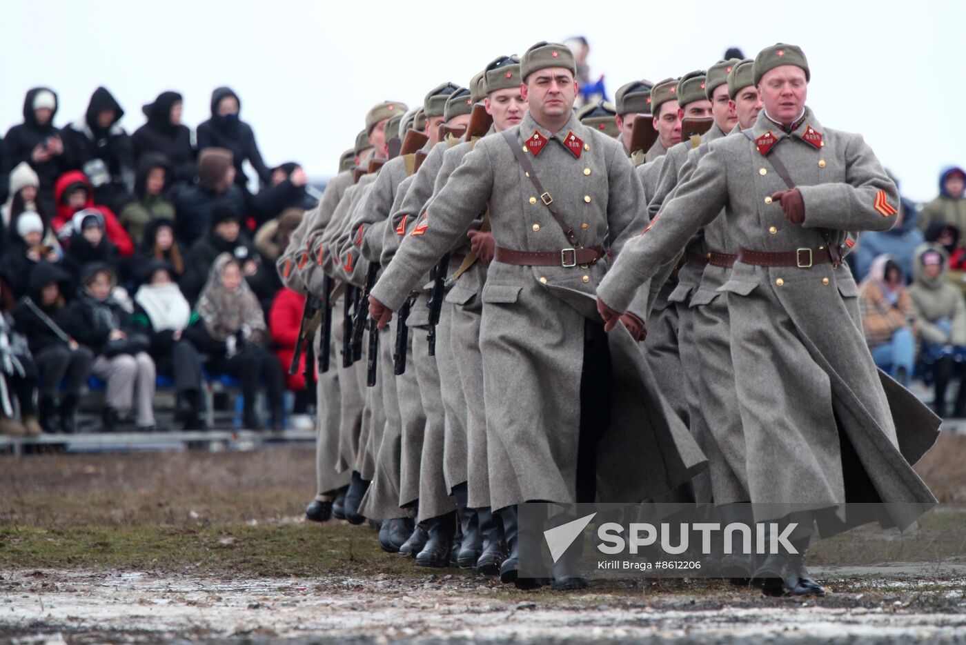 Russia WWII Stalingrad Battle Re-enactment