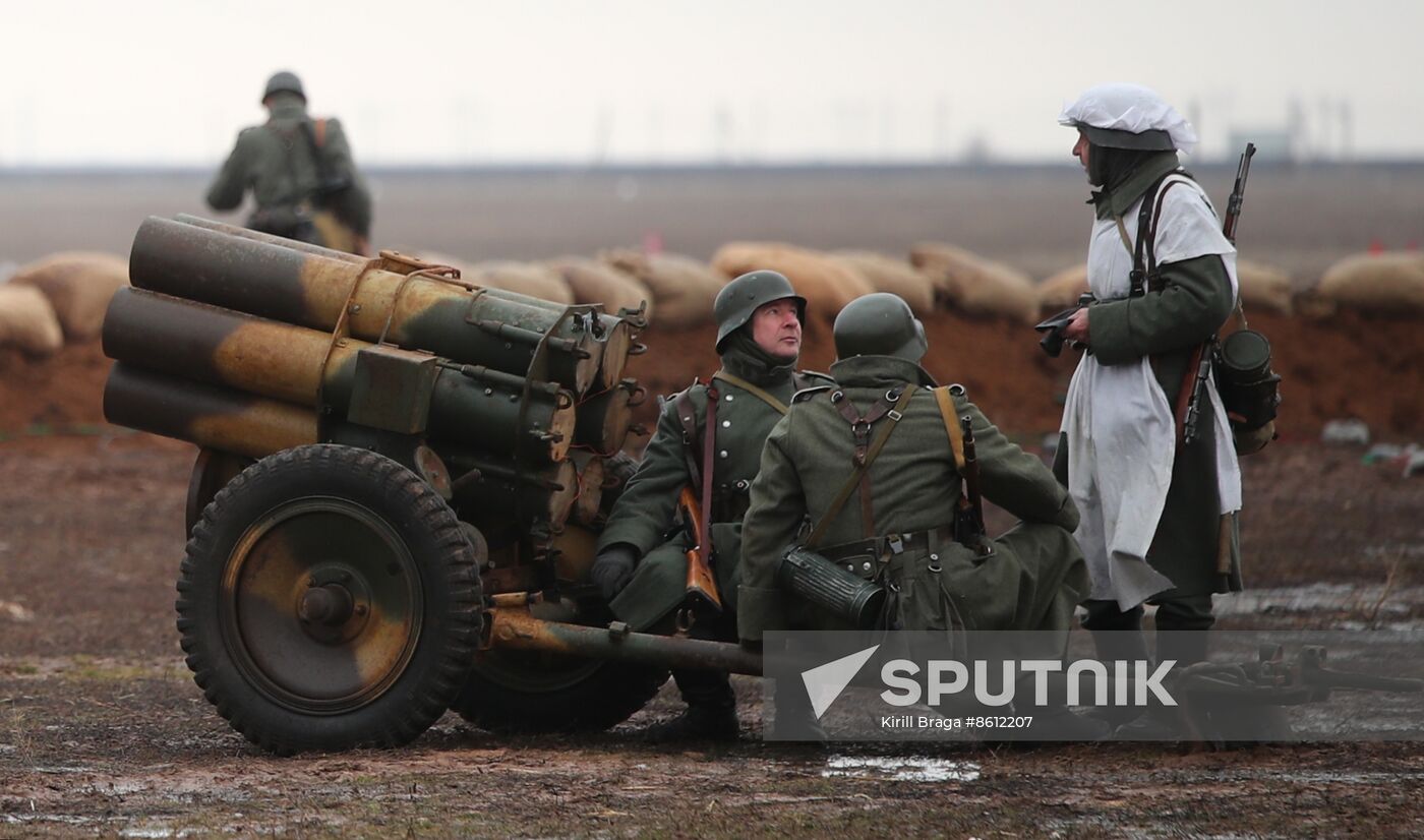 Russia WWII Stalingrad Battle Re-enactment