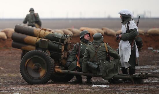 Russia WWII Stalingrad Battle Re-enactment