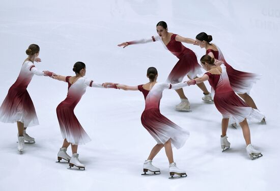 Russia Synchronized Skating Competitions