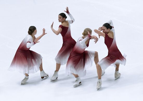 Russia Synchronized Skating Competitions