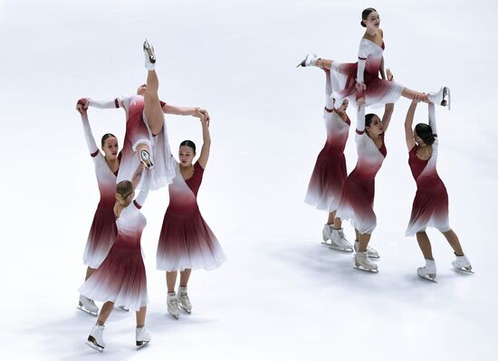 Russia Synchronized Skating Competitions