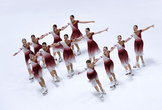 Russia Synchronized Skating Competitions