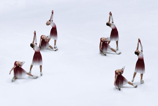 Russia Synchronized Skating Competitions