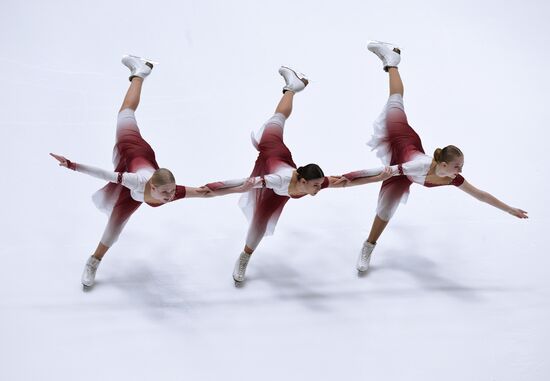 Russia Synchronized Skating Competitions