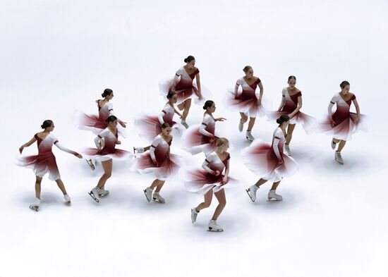 Russia Synchronized Skating Competitions