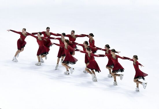 Russia Synchronized Skating Competitions