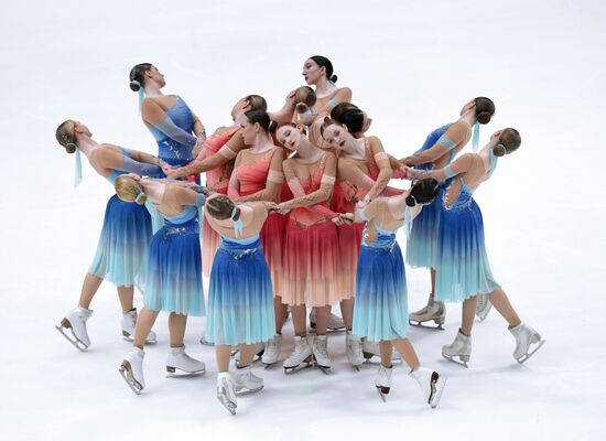 Russia Synchronized Skating Competitions