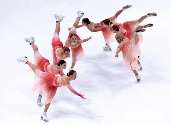 Russia Synchronized Skating Competitions