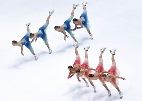 Russia Synchronized Skating Competitions