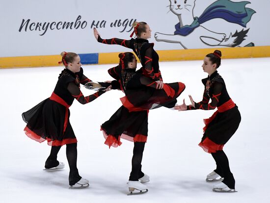 Russia Synchronized Skating Competitions