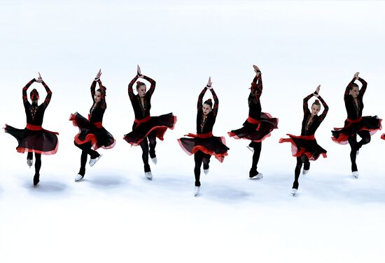 Russia Synchronized Skating Competitions