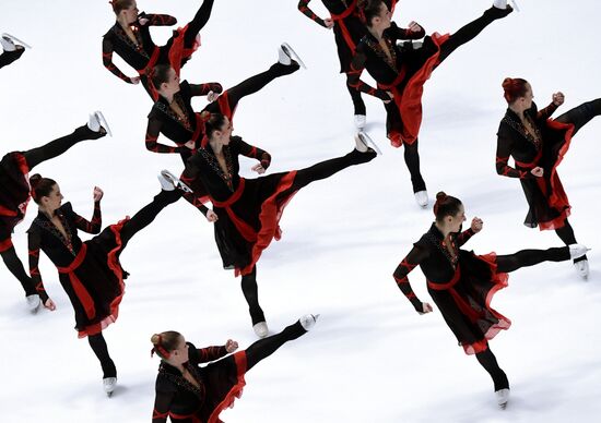 Russia Synchronized Skating Competitions