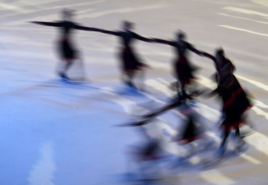 Russia Synchronized Skating Competitions