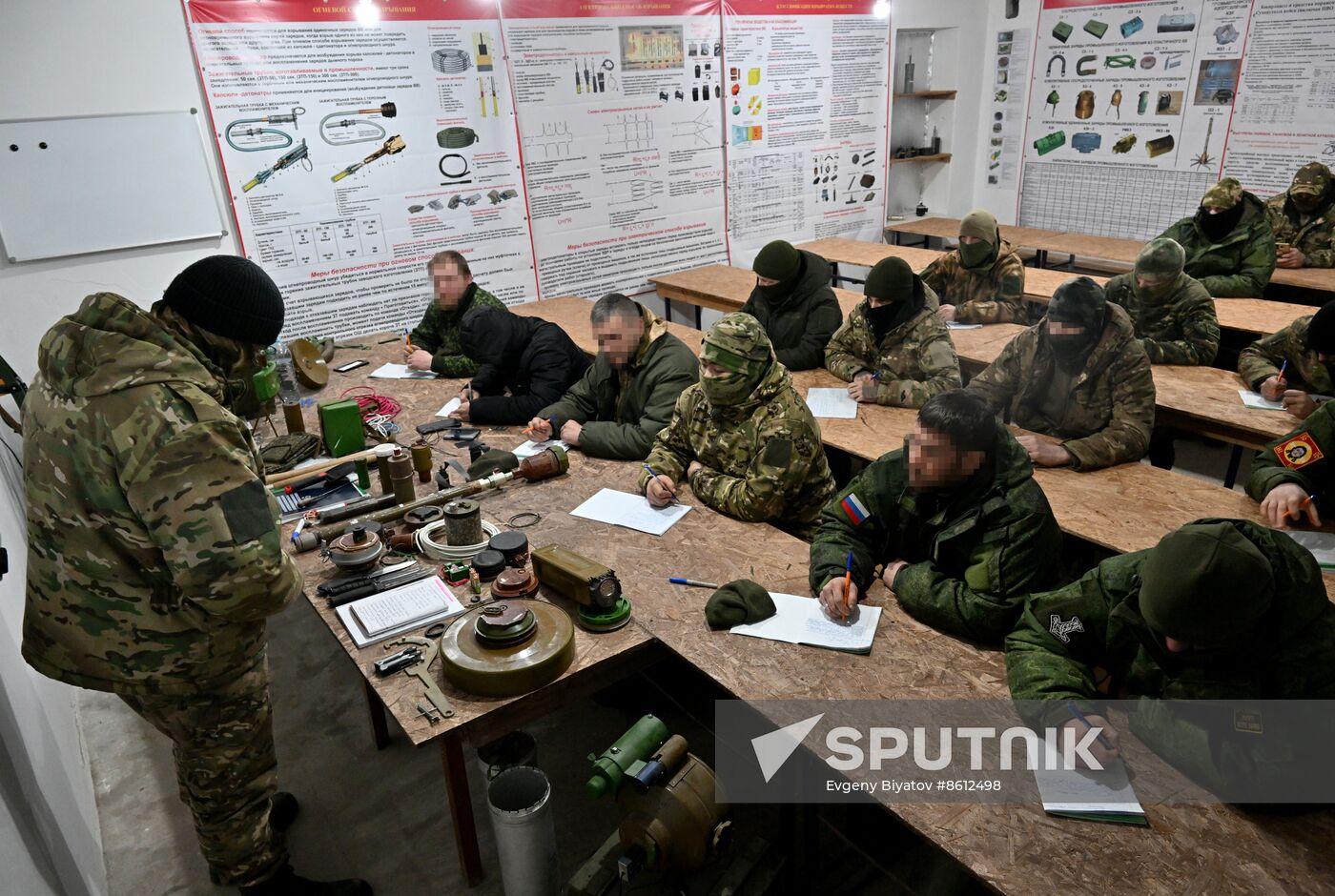 Russia Ukraine Military Operation Engineer Unit