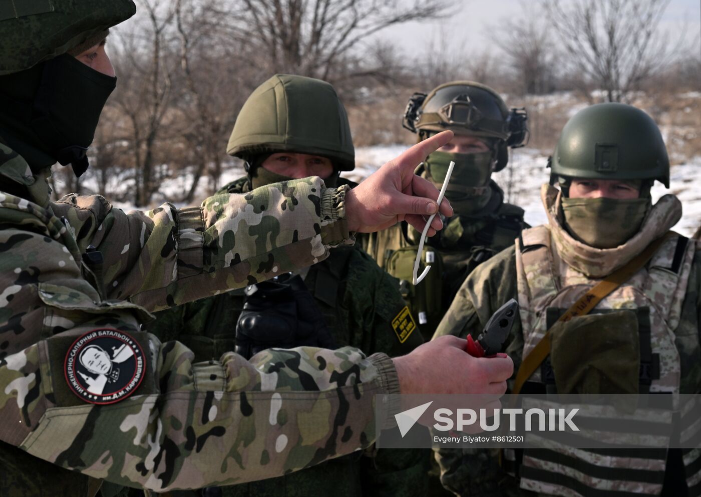 Russia Ukraine Military Operation Engineer Unit