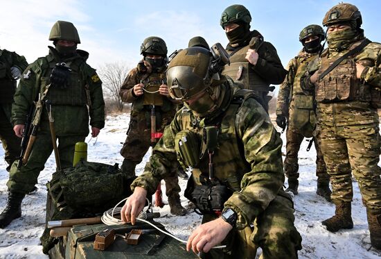 Russia Ukraine Military Operation Engineer Unit