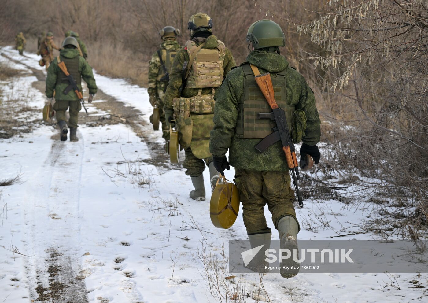 Russia Ukraine Military Operation Engineer Unit