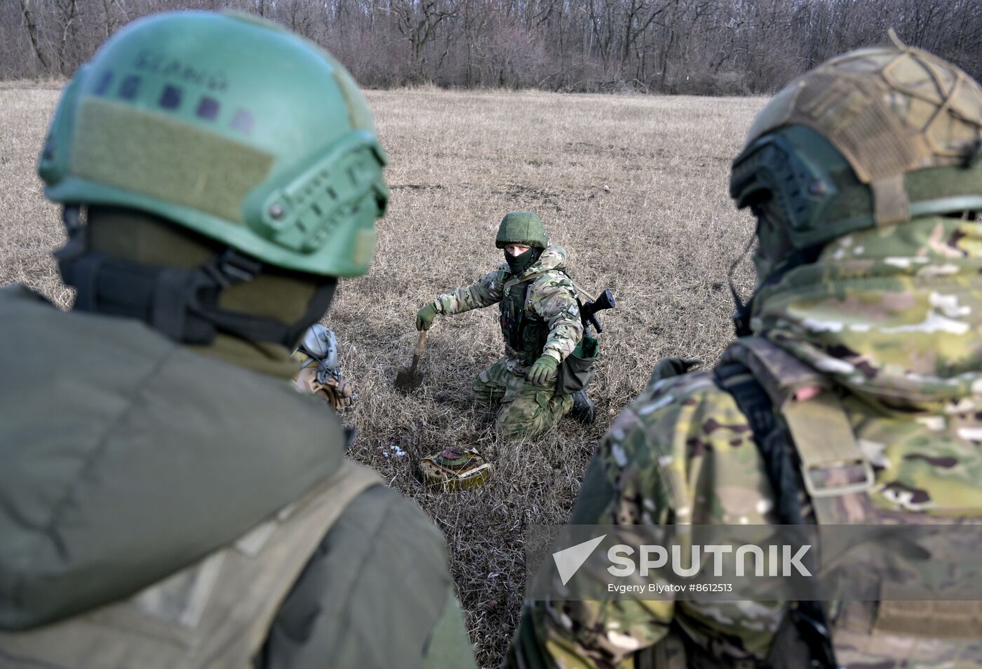 Russia Ukraine Military Operation Engineer Unit