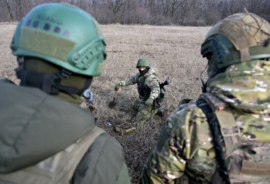 Russia Ukraine Military Operation Engineer Unit