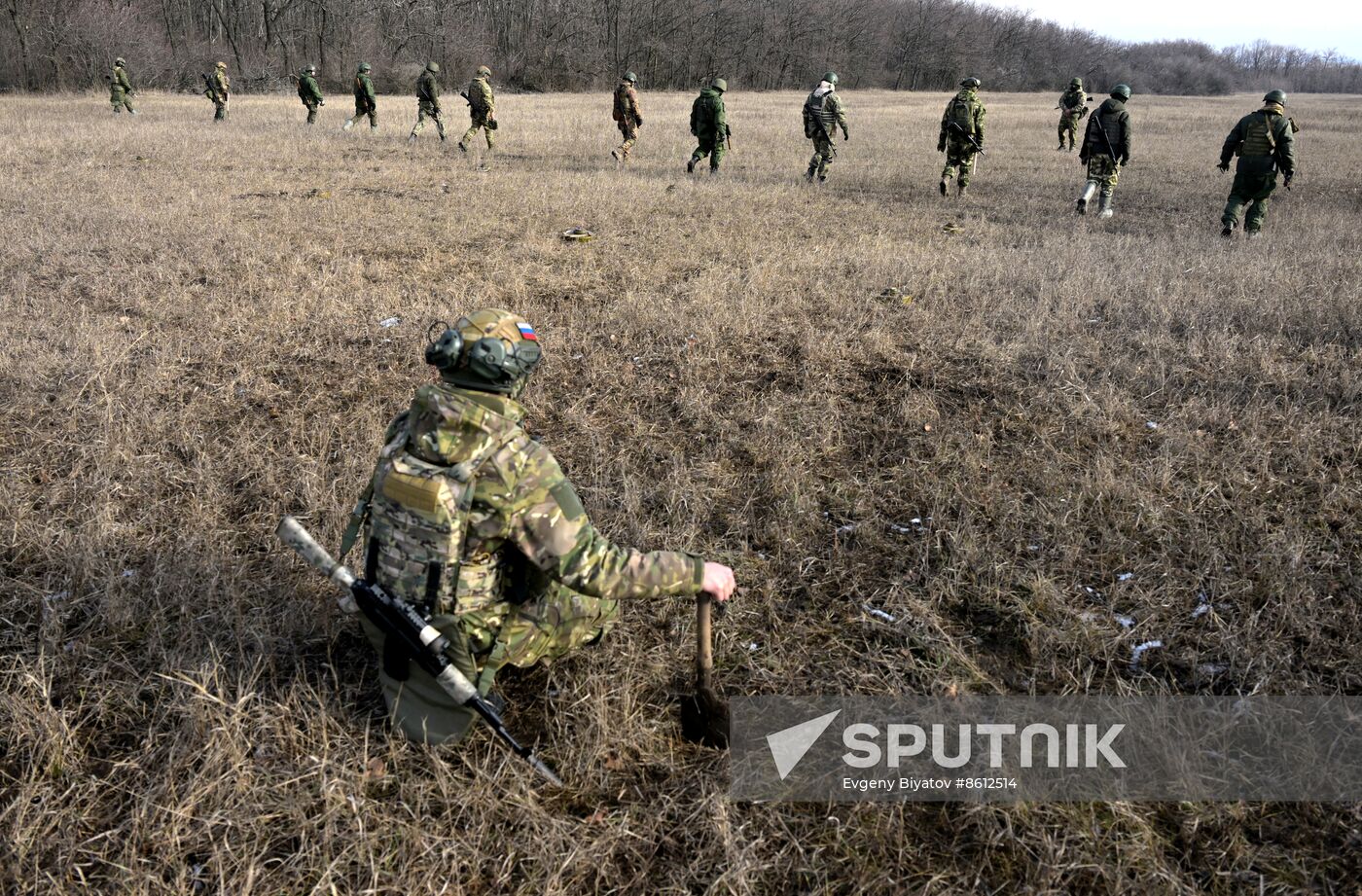 Russia Ukraine Military Operation Engineer Unit