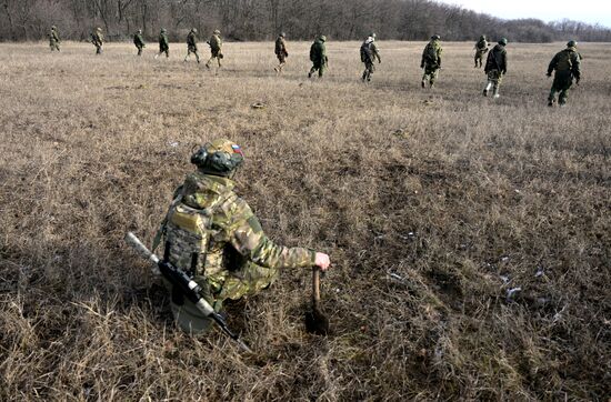 Russia Ukraine Military Operation Engineer Unit