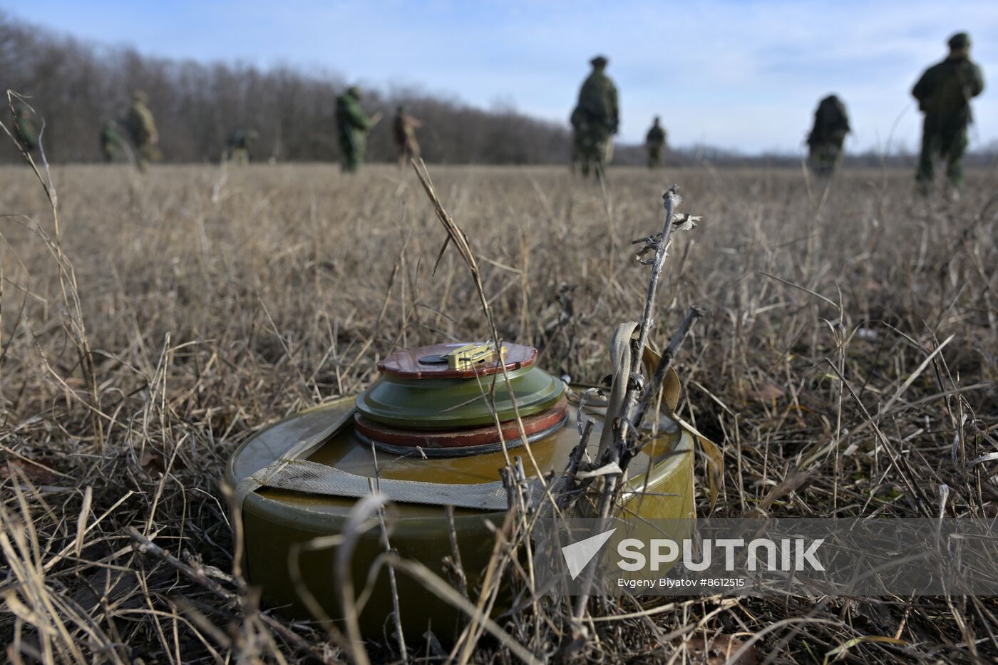 Russia Ukraine Military Operation Engineer Unit