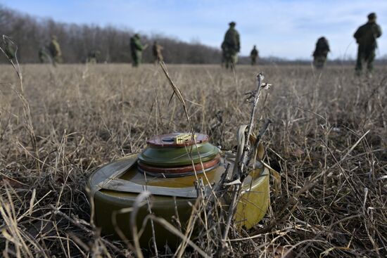 Russia Ukraine Military Operation Engineer Unit