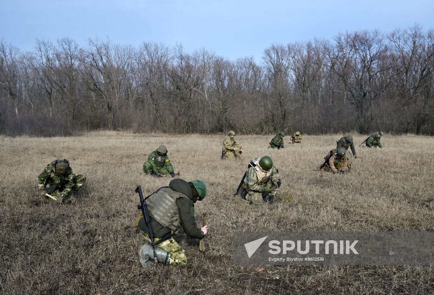 Russia Ukraine Military Operation Engineer Unit