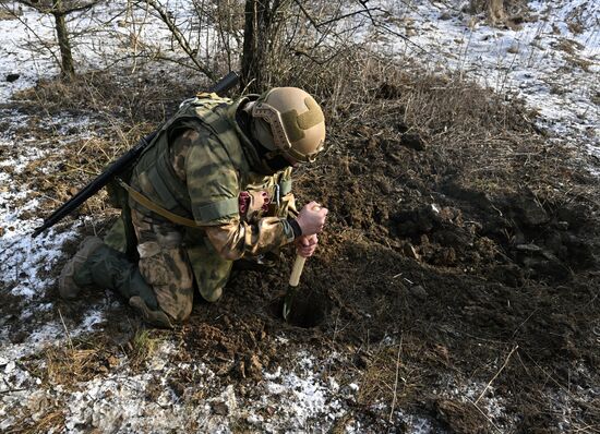 Russia Ukraine Military Operation Engineer Unit