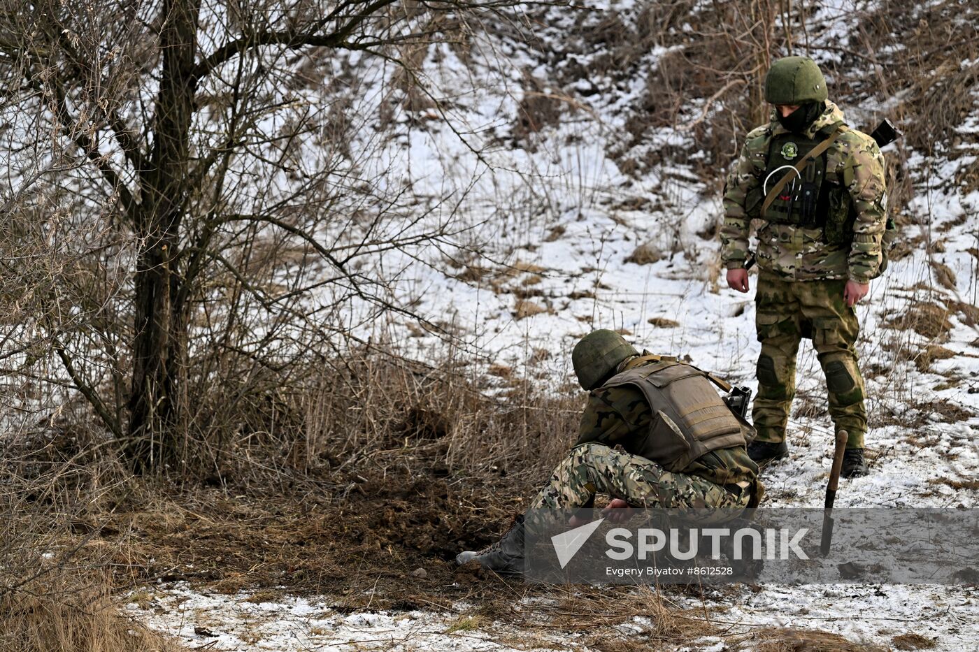 Russia Ukraine Military Operation Engineer Unit