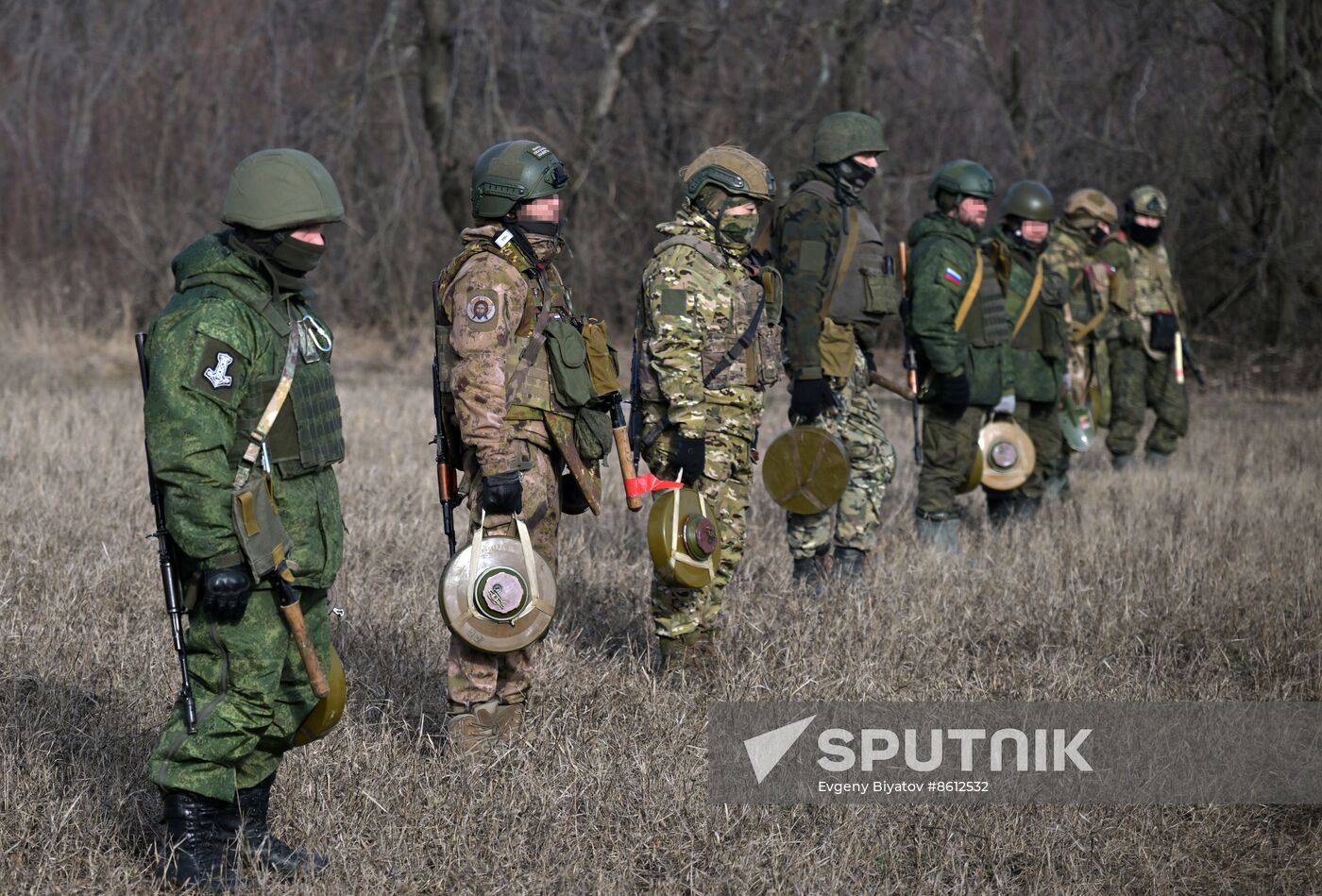 Russia Ukraine Military Operation Engineer Unit