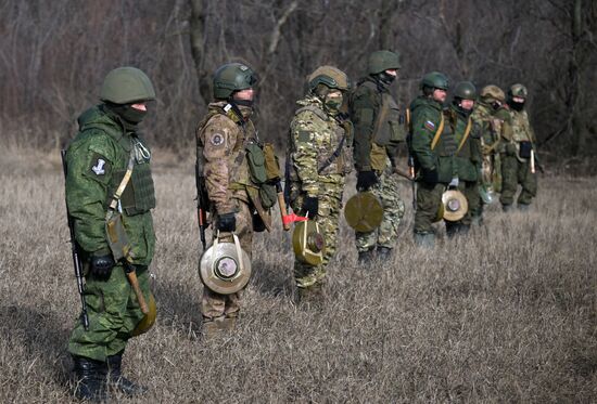 Russia Ukraine Military Operation Engineer Unit