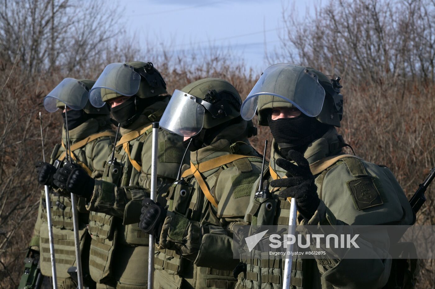 Russia Ukraine Military Operation Sappers