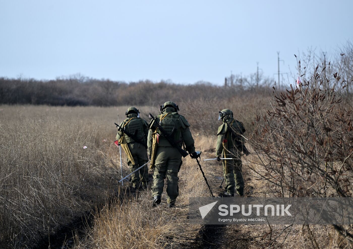 Russia Ukraine Military Operation Sappers